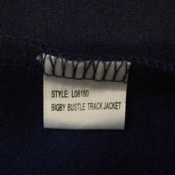 LRG Big Bustle Track Jacket Blue Green Colorblock Mens 3XL - Picture 10 of 11